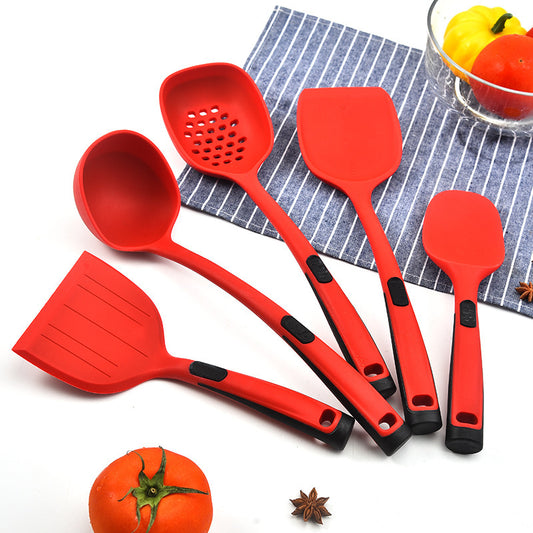 Red Silicone Cookware Set