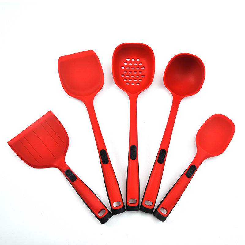 Red Silicone Cookware Set